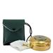 GENUINE GREEN LEATHER CASE WITH HOST BOX