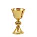 TRAVEL CHALICE WITH GOLD PLATED ANGELS