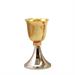 TWO-TONE CHALICE WITH RELIEF GRAPE AND VINE KNOT