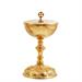BAROQUE STYLE GOLD PLATED CIBORIUM