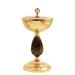 PISSIDE DORATA E NODO CON RIGATURE ANTICATO