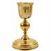 GOLD PLATED CHALICE  WITH CROSS LAMB OF PEACE