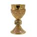 CALICE UVA E VITE CON NODO ULTIMA CENA ORO BRUNITO