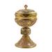 GRAPES AND VINE CIBORIUM WITH LAST SUPPER KNOT