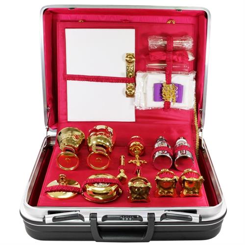 VALIGIA PER CELEBRAZIONE INTERNO CREMISI