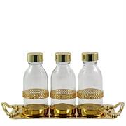 SERVIZIO OLI SANTI CON GHIERA DORATA