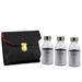 GENUINE LEATHER CASE WITH 3 BOTTLES FOR 125ML HOLY OILS STOCK