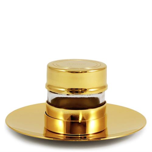 HOLY OIL STOCK INF WITH GOLD PLATED PLATE