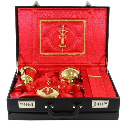 VALIGIA 24 ORE PER CELEBRAZIONE CON CROCE RICAMATA