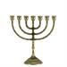 CANDELABRO 7 FIAMME OTTONE LUCIDO