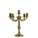 CANDELABRO IN OTTONE 5 FIAMME