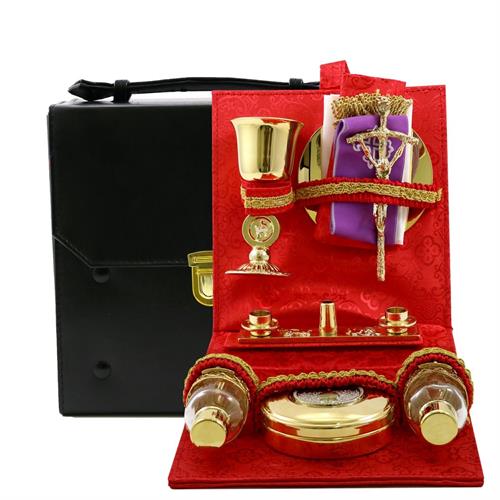 MASS KIT CASE WITH RED SATIN INSIDE