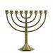 CANDELABRO 9 FIAMME OTTONE LUCIDO