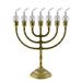 CANDELABRO CANDELABRO 9 FIAMME COMPLETO DI GLOBI