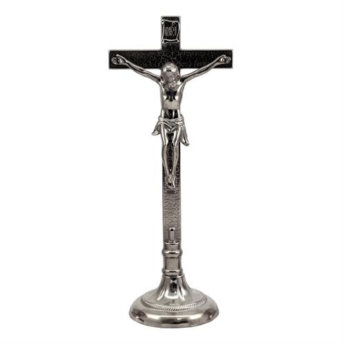 CROSS ON SIMPLE BASE H. 40 CM.