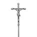 CROCE PROCESSIONALE ARGENTATA 205 CM.