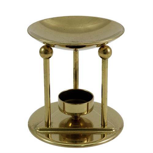 BRUCIA ESSENZE OTTONE A LUMINO 12 CM