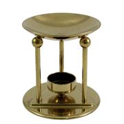 BRUCIA ESSENZE OTTONE A LUMINO 12 CM