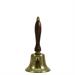 LITURGICAL BELL WITH WOODEN HANDLE 21 CM.