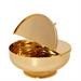 BOWL CIBORIUM, 16 CM DIAMETER WITH SEMI-OENING LID