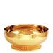 GOLD PLATED BOWL CIBORIUM Ø 10 CM. WITH CAST BASE
