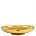 GOLD PLATED BOWL CIBORIUM Ø 23 CM. WITH CAST BASE