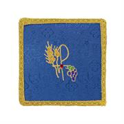 PALLA PER CALICE RASO BLU CON PIETRA E PX