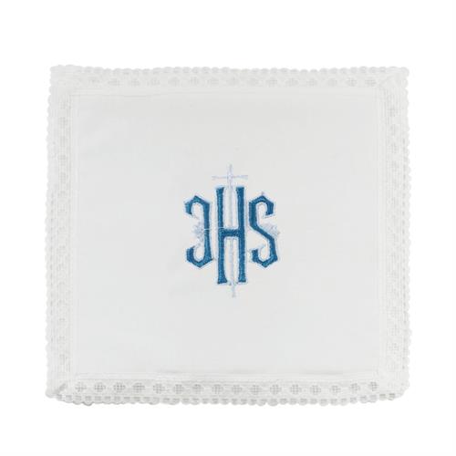 SET MESSA 100% COTONE 4 PZ RICAMO JHS