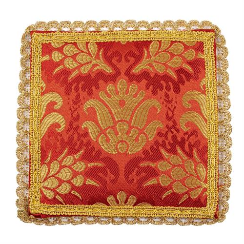 PALL CHALICE BROCADE FABRIC EARS OF WHEAT STYLE 15 x 15 CM.