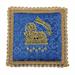 PALL CHALICE BLUE SATIN LINING LAMB OF 7 SEALS EMBROIDERED 15 x 15