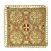 PALL CHALICE ALPHA & OMEGA BROCADE FABRIC 15 x 15 CM.