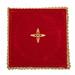 PALL CHALICE ALPHA & OMEGA BROCADE FABRIC 15 x 15 CM.
