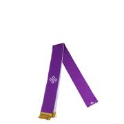 STOLETTA BICOLORE VIOLA E BIANCA 150 CM