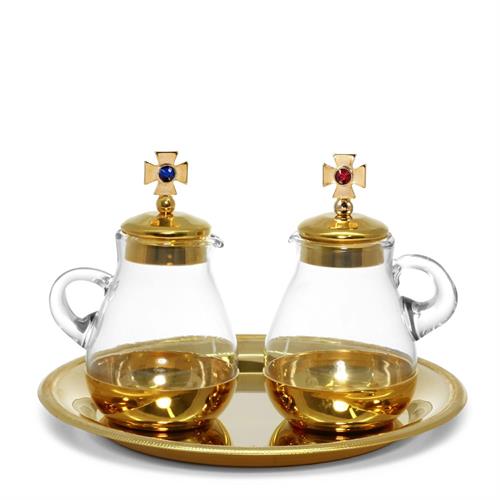 CRUE SET WITH GOLD PLATED ROUND TRY 110 ML