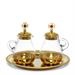 CRUE SET WITH GOLD PLATED ROUND TRY 110 ML