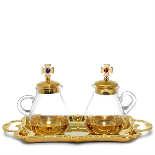 CRUE SET WITH GOLD PLATED BAROQUE STYLE TRY 110 ML