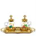 CRUE SET WITH GOLD PLATED BAROQUE STYLE TRY 110 ML  HAND-PAINTED