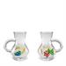 GLASS CRUETS PARMA 75 ML HAND-PAINTED