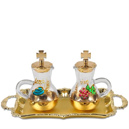 CRUE SET WITH GOLD PLATED TRY 75 ML HAND-PAINTED