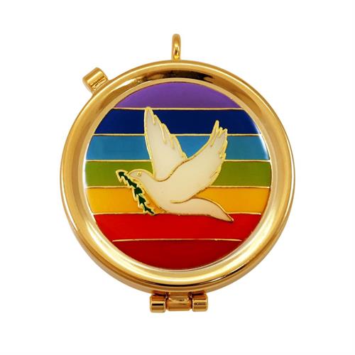 GOLD PLATED PYX DOVE OF PEACE STYLE