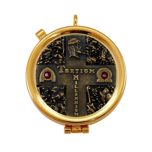 GOLD PLATED PYX TERTIUM MILLENNIUM STYLE