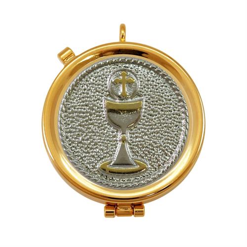 GOLD PLATED PYX SILVER-PLATED CHALICE