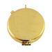 GOLD PLATED PYX  JERUSALEM CROSS STYLE