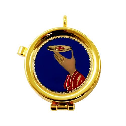 SMALL PYX 4 PARTICULAR PLATE WITH HANDS