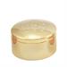 SCATOLA PORTA OSTIE IN OTTONE DORATO IHS Ø8 x 4 cm.