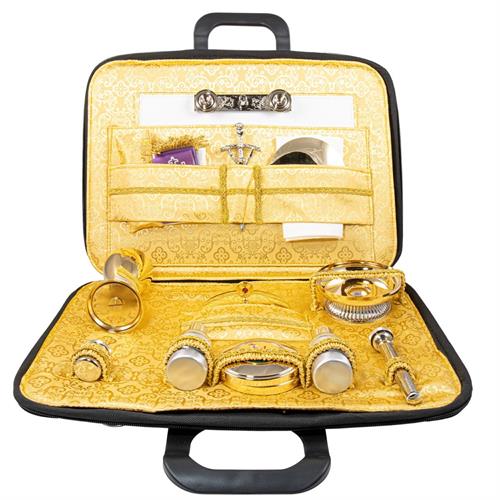 CARTELLA PER CELEBRAZIONE INTERNO RASO GIALLO