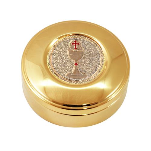 GOLD PLATED HOST BOX GOLD PLATED CHALICE Ø8