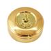 GOLD PLATED HOST BOX GOLDEN CHALICE STYLE Ø9
