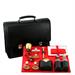24-HOUR TRAVEL MASS KIT BRIEFCASE GOOD SHEPHERD RED SATIN