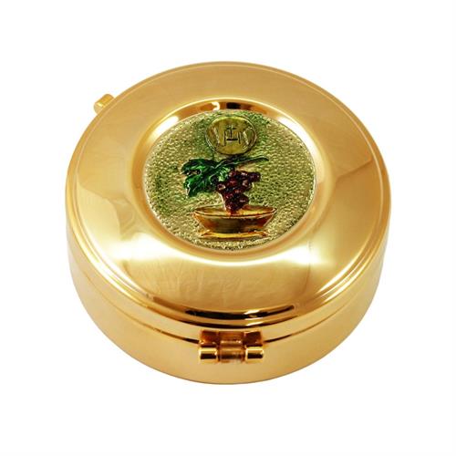 TECA PORTA OSTIE IHS E UVA DIPINTA Ø9